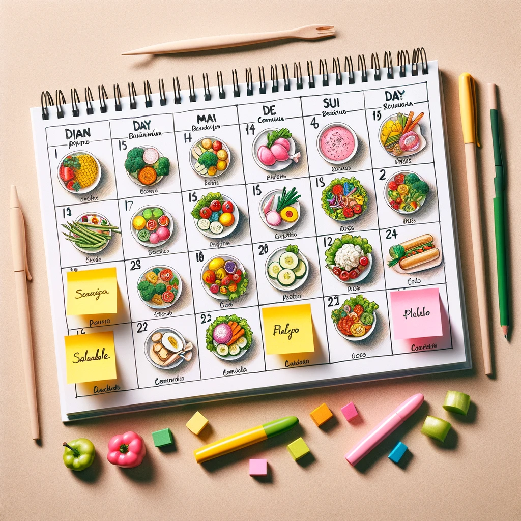 dieta calendario